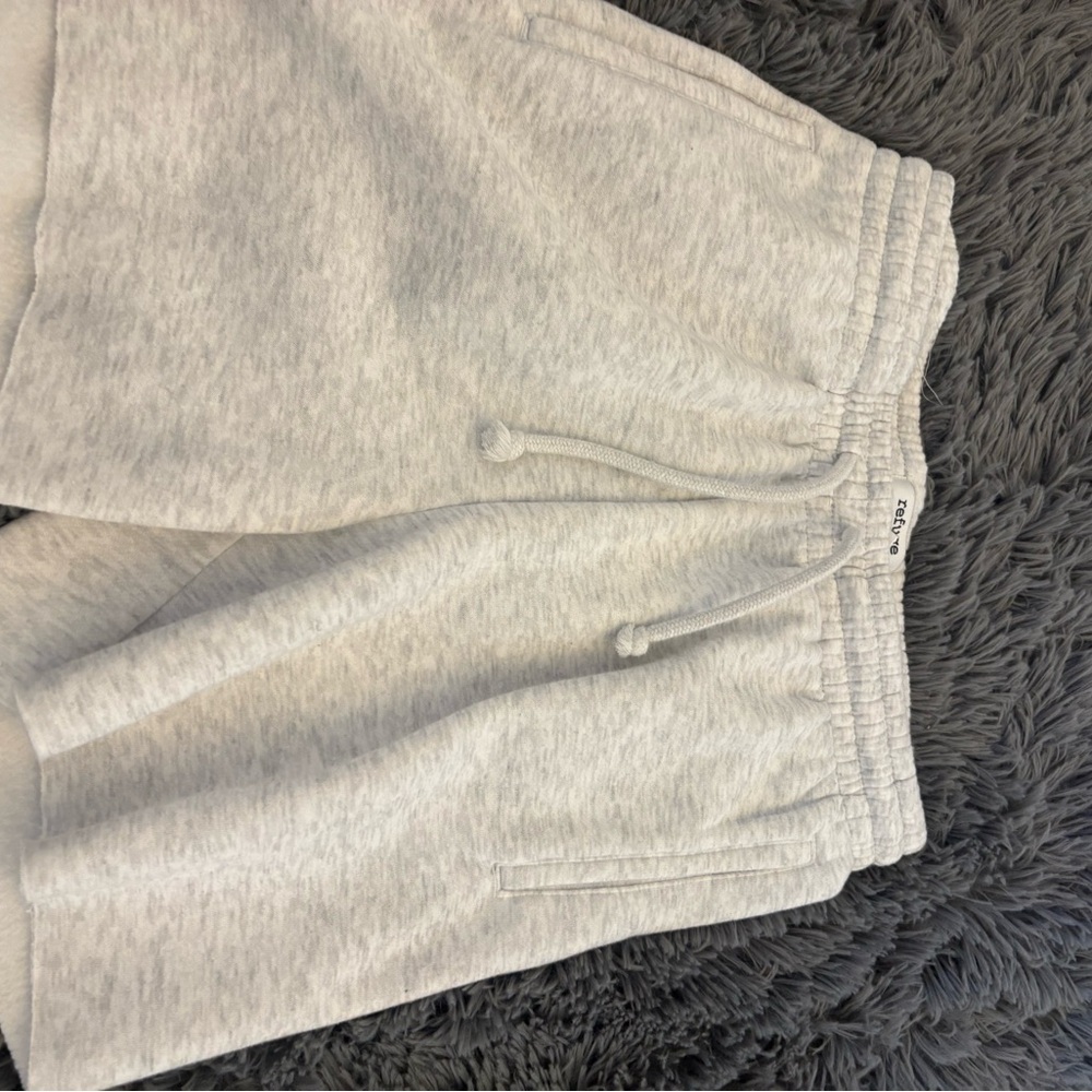 Refuge Light Gray men’s sweat shorts
